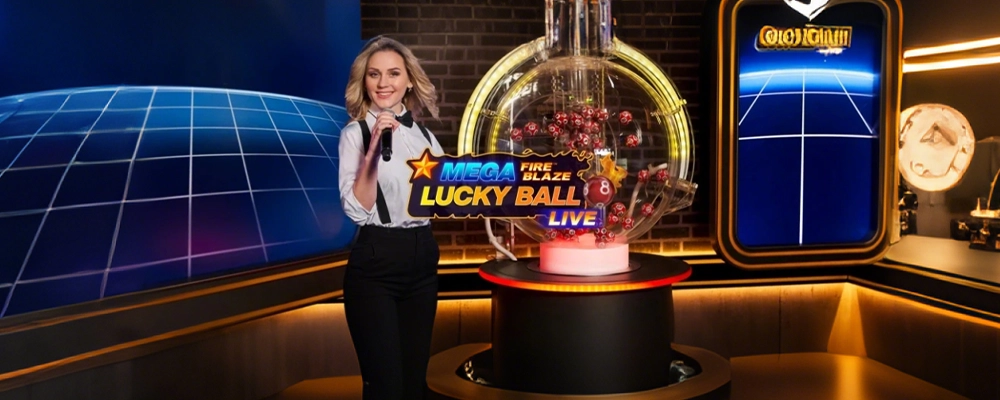 9605 Bola da Sorte Mega Fogo Flamejante ao Vivo